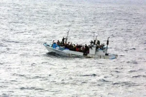 Refugees boat, to give an example of the Rohingya refugees boat