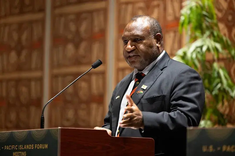 Prime Minister of Papua New Guinea, James Marape.