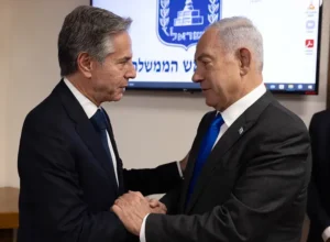 Blinken with Netanyahu. US diplomat supports the creation of a Palestinian State.
