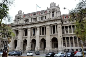 Justice Palace of Argentina. Argentinian court halt part of the decree of Javier Milei.