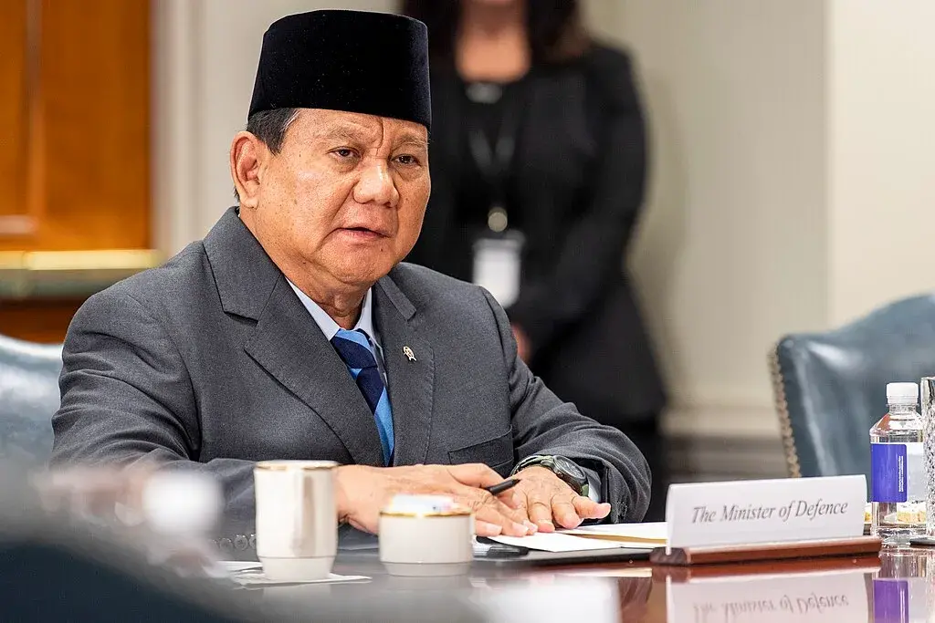 Prabowo as Minister of Defense