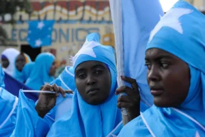 Somali citizens in rally