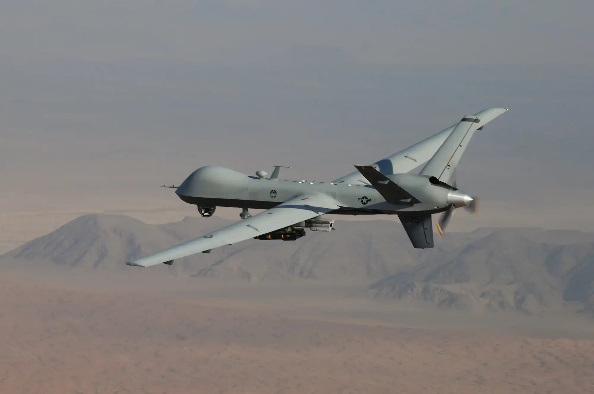 US drone, like the ones acting in Baghdad