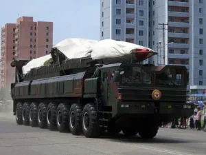 North Korea's missile.