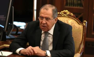 Russia’s Ministry of Foreign Affairs, Sergey Lavrov.