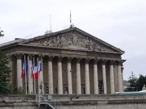 Palais Bourbon - National Assembly of France.