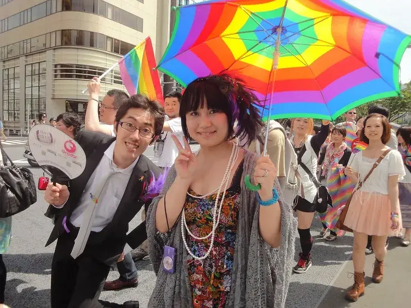 LBT pride day in Japan.