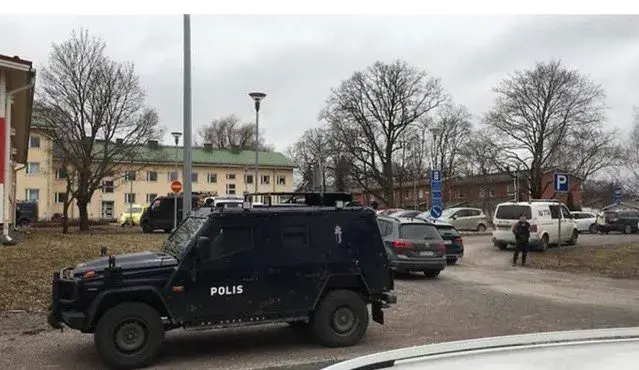 Finland police vehicle.