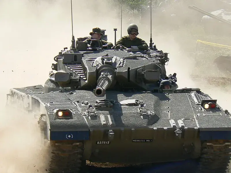 Israeli tank.